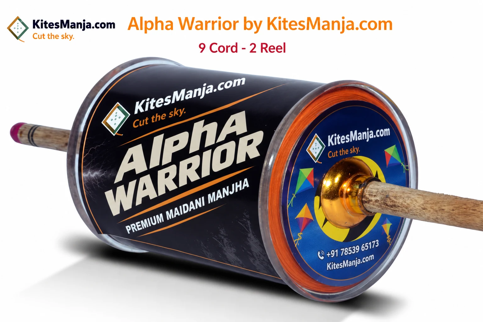 Alpha Warrior 9 Cord (2 Reel)