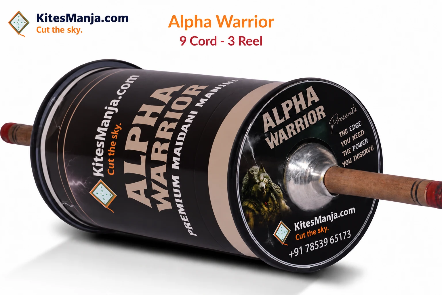Alpha Warrior 9 Cord (3 Reel)