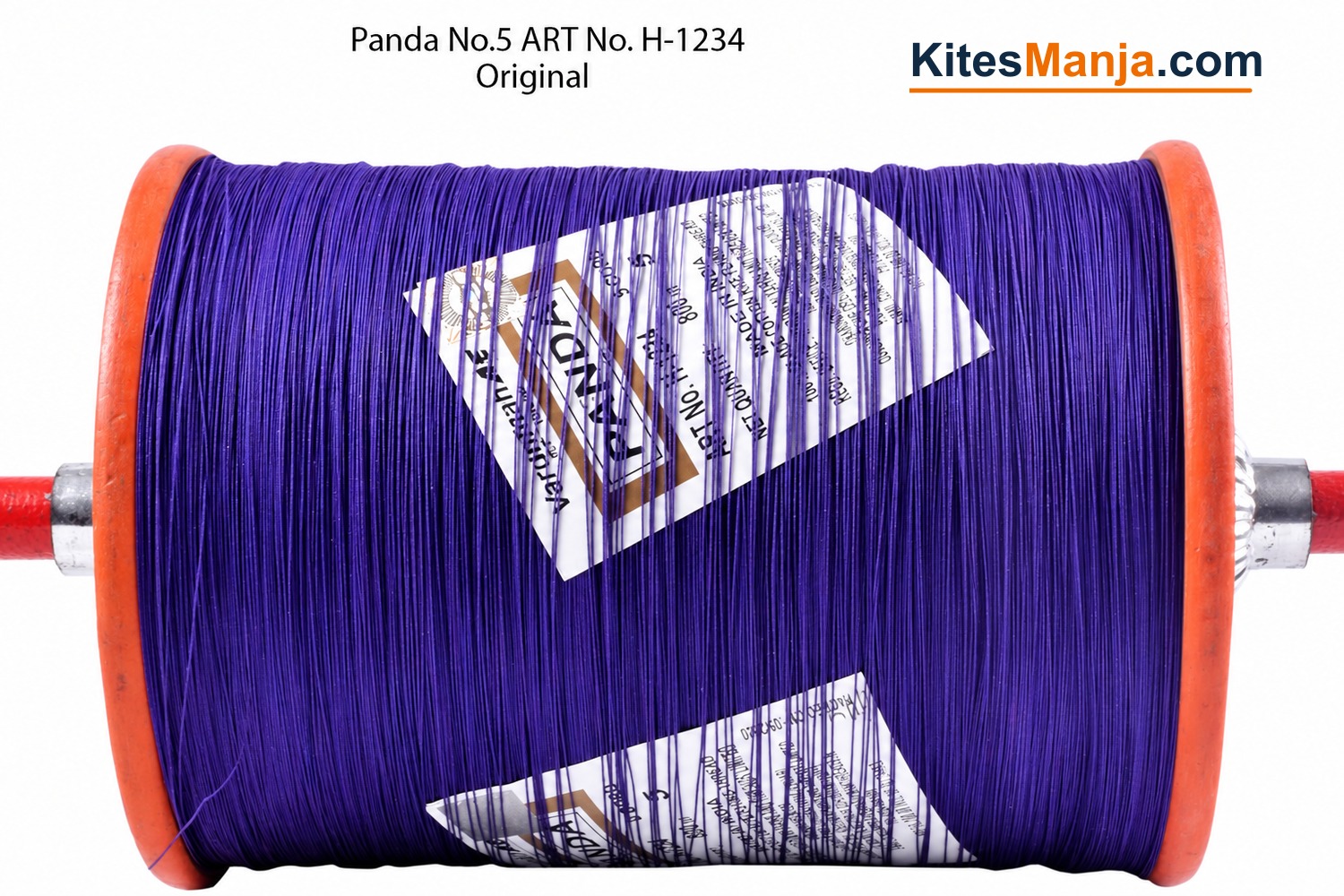 9 Cord Panda No. 5 Maidani Special Manjha (4 Reel) Strong Kite Thread Manjha + Free Shipping