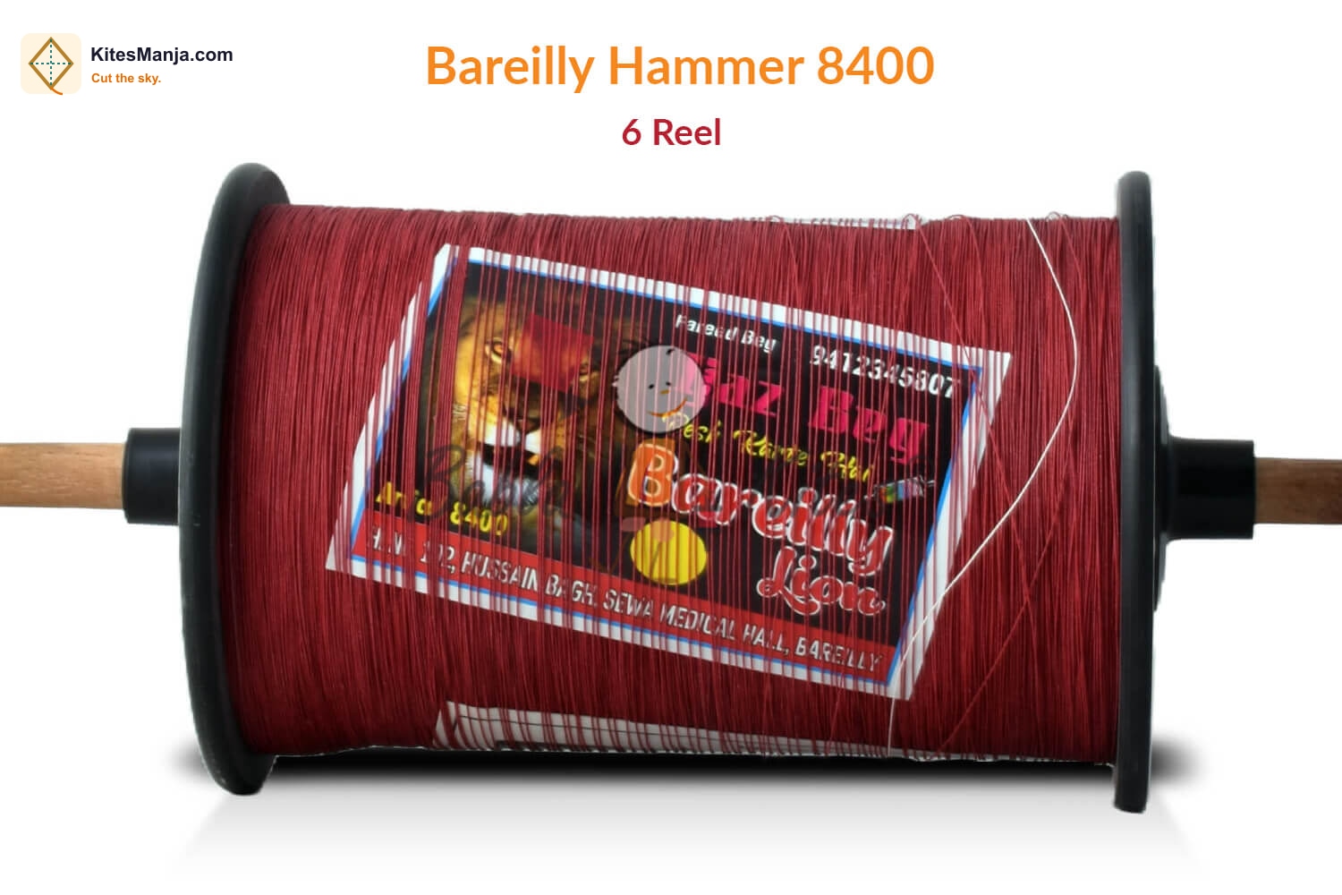 Bareilly Lion’s Hammer 8400 6 Reel Manjha