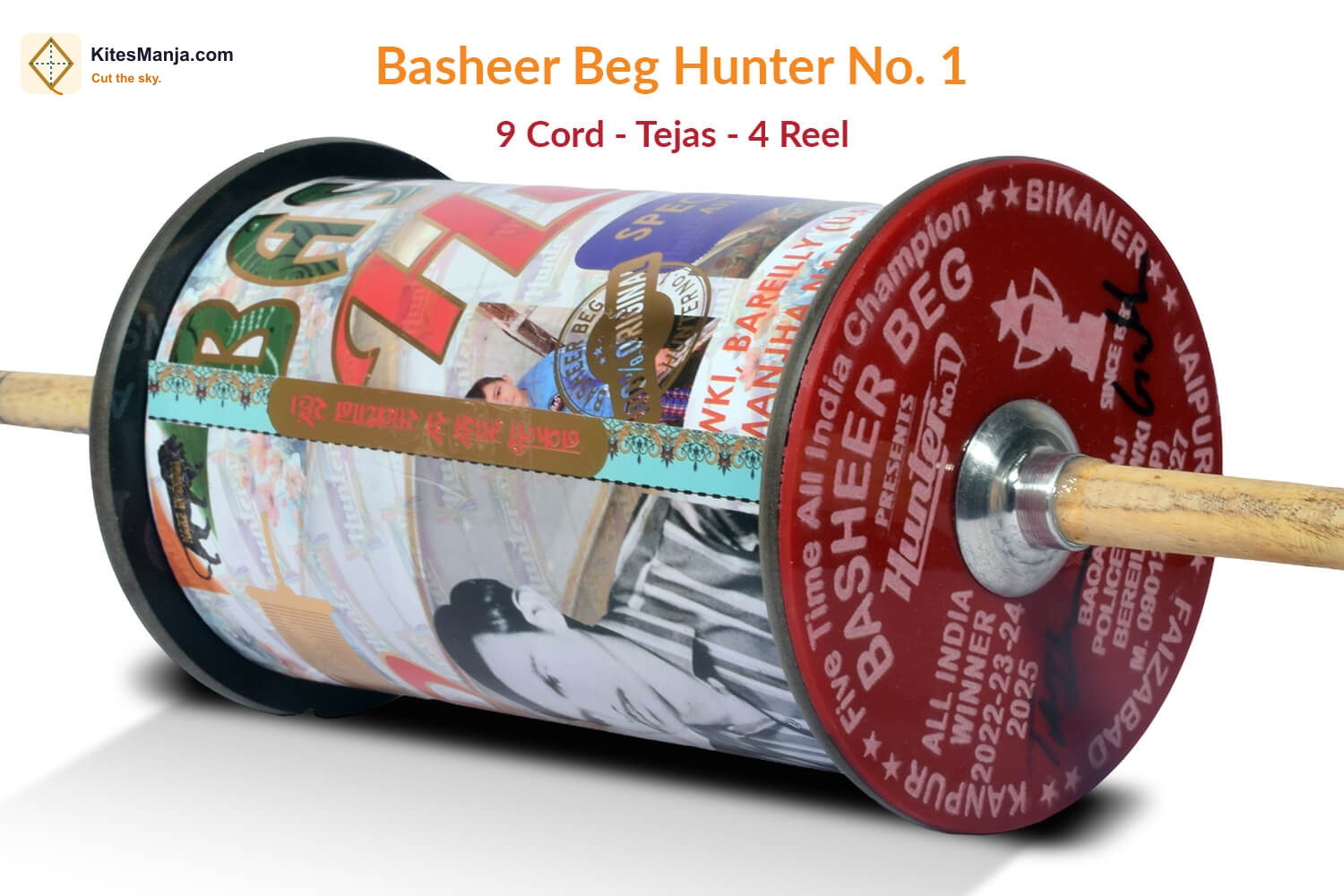 Exclusive Basheer Beg Hunter No.1 – 9 Cord Tejas Manjha (4 Reel)